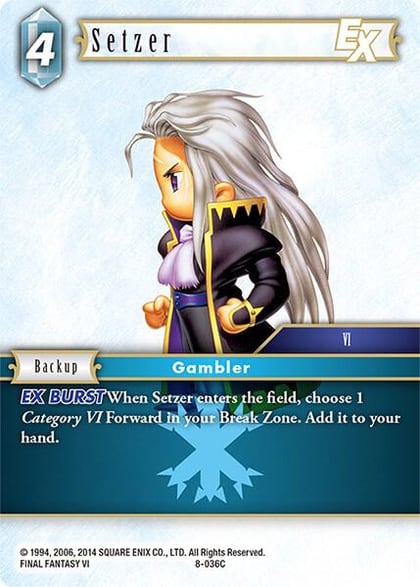 Setzer EX, Opus VIII 8-036C