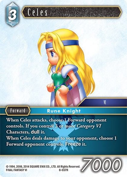 Celes, Opus VIII 8-037R
