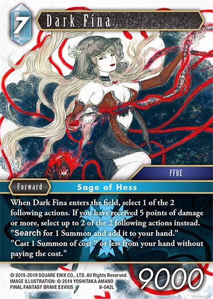 Dark Fina, Opus VIII 8-042L