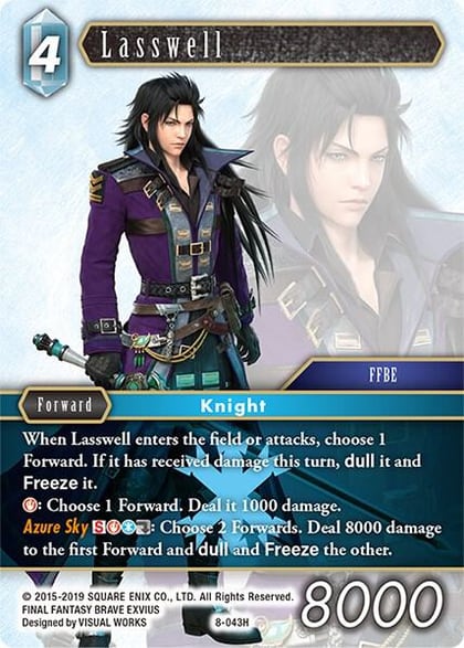 Lasswell, Opus VIII 8-043H