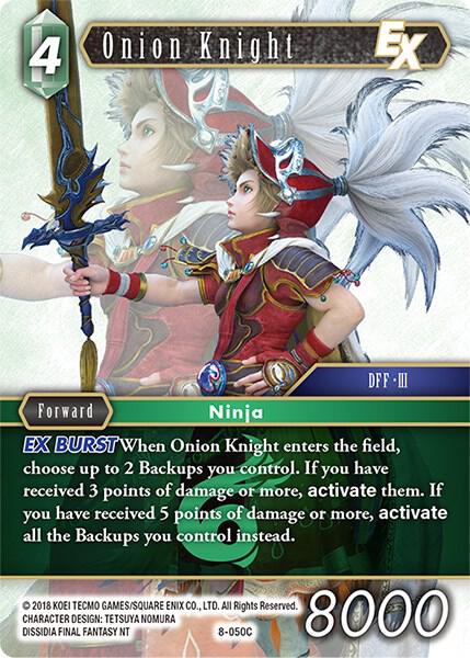 Onion Knight EX, Opus VIII 8-050C