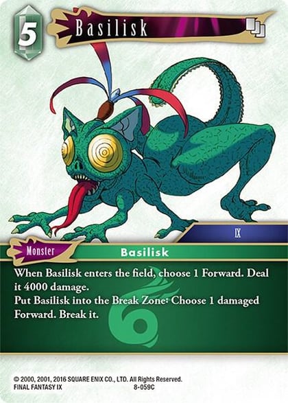 Basilisk, Opus VIII 8-059C