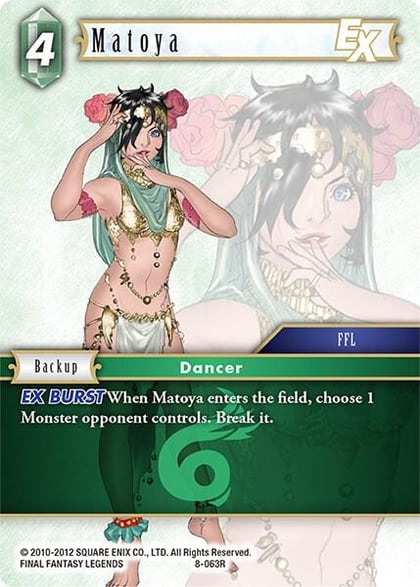 Matoya EX, Opus VIII 8-063R
