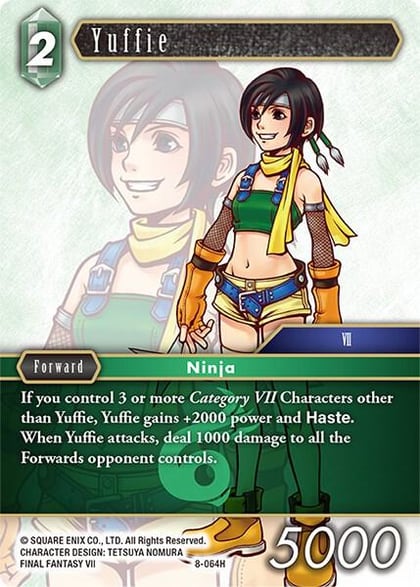 Yuffie (Hero), Opus VIII 8-064H