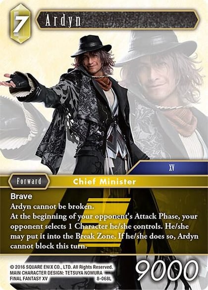 Ardyn, Opus VIII 8-068L