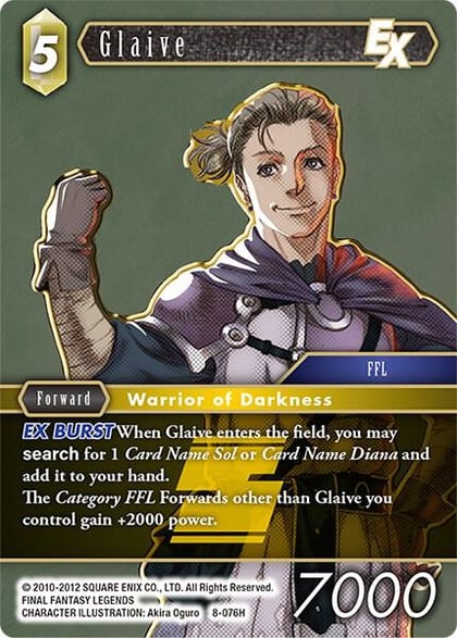 Glaive EX, Opus VIII 8-076H