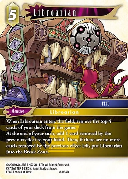 Libroarian, Opus VIII 8-084R
