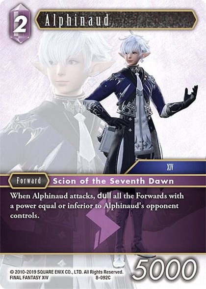 Alphinaud, Opus VIII 8-092C