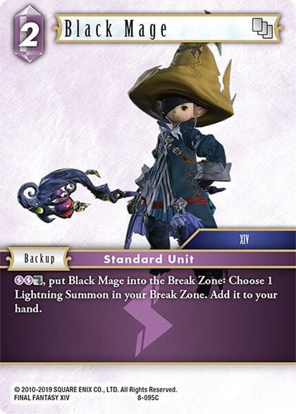 Black Mage (XIV), Opus VIII 8-095C