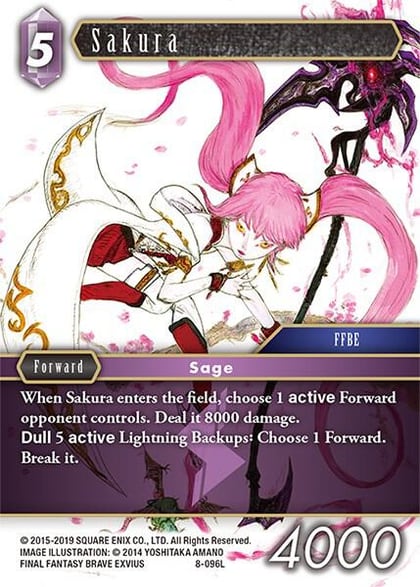 Sakura, Opus VIII 8-096L
