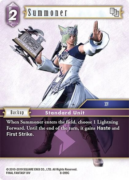 Summoner, Opus VIII 8-099C