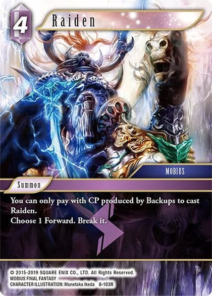 Raiden, Opus VIII 8-103R