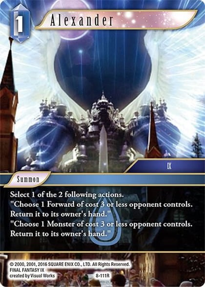 Alexander (IX), Opus VIII 8-111R