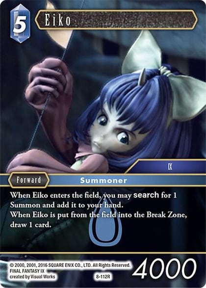 Eiko, Opus VIII 8-112R