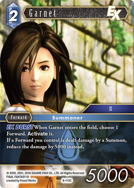 Garnet EX, Opus VIII 8-113C