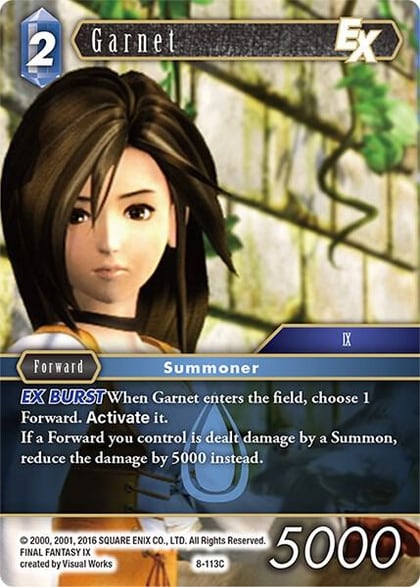 Garnet EX, Opus VIII 8-113C