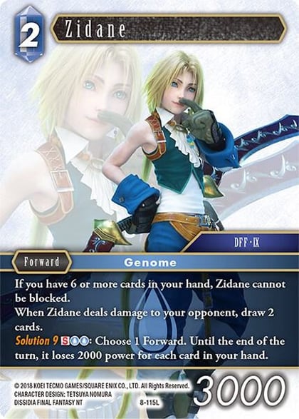 Zidane, Opus VIII 8-115L