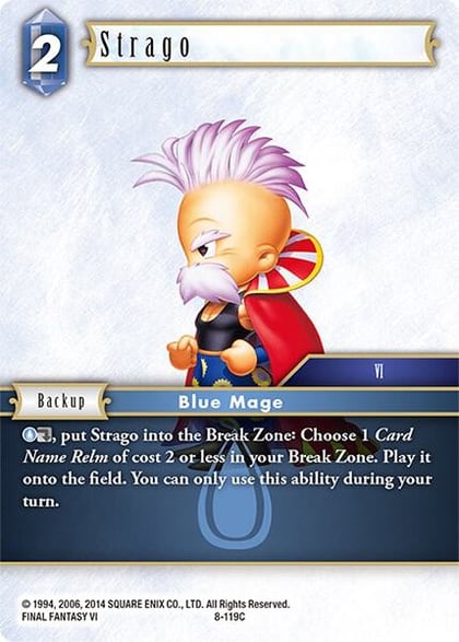 Strago, Opus VIII 8-119C