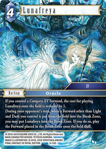 Lunafreya, Opus VIII 8-132L