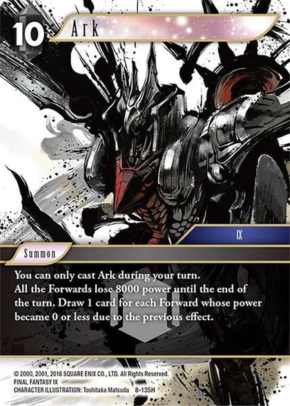 Ark, Opus VIII 8-135H