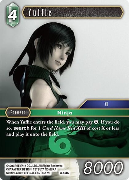 Yuffie (Starter), Opus VIII 8-141S