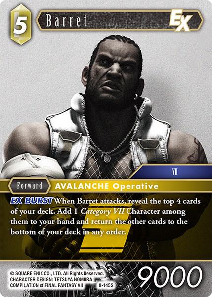 Barret EX, Opus VIII 8-145S