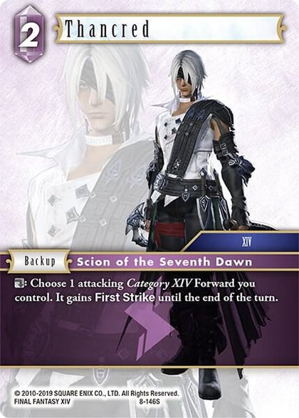 Thancred, Opus VIII 8-146S