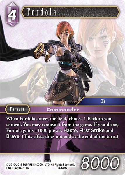 Fordola, Opus VIII 8-147S