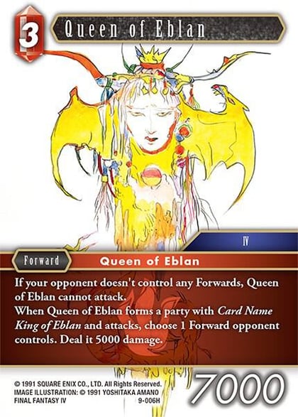 Queen of Eblan, Opus IX 9-006H