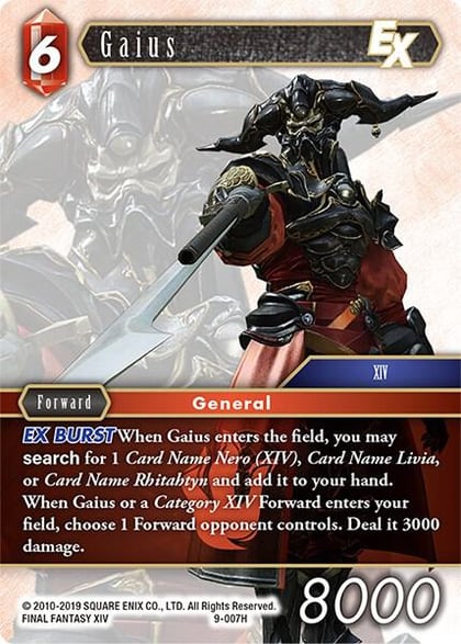 Gaius EX, Opus IX 9-007H