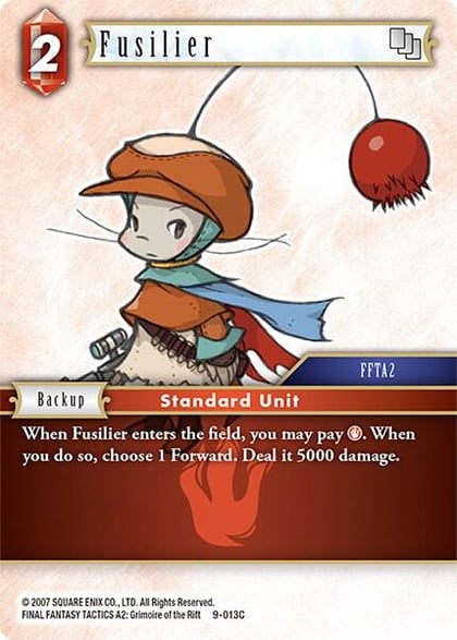 Fusilier, Opus IX 9-013C