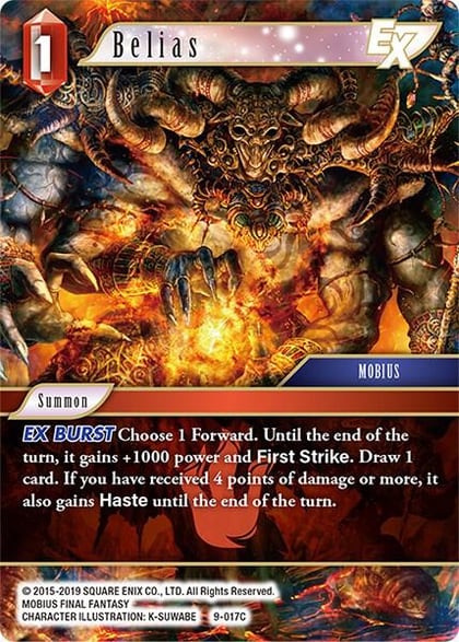 Belias EX, Opus IX 9-017C