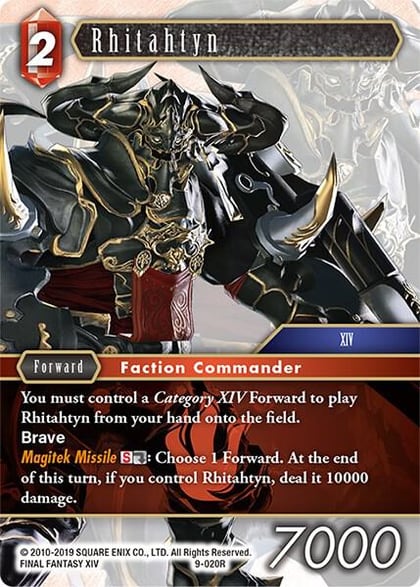 Rhitahtyn, Opus IX 9-020R
