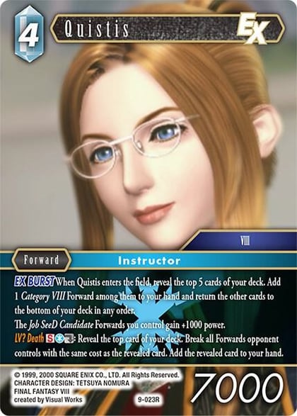 Quistis EX, Opus IX 9-023R