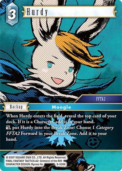 Hurdy, Opus IX 9-030H