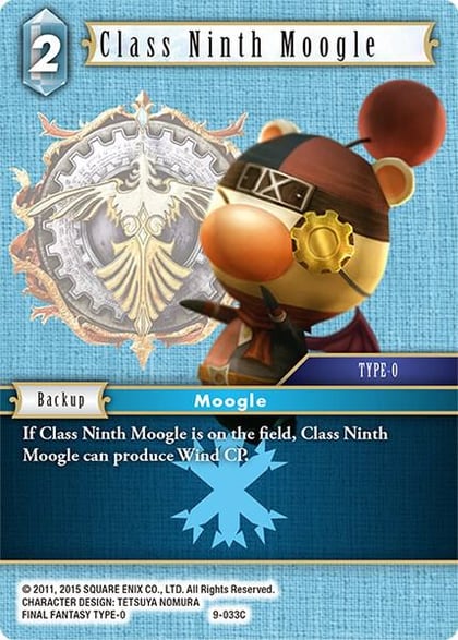 Class Ninth Moogle, Opus IX 9-033C