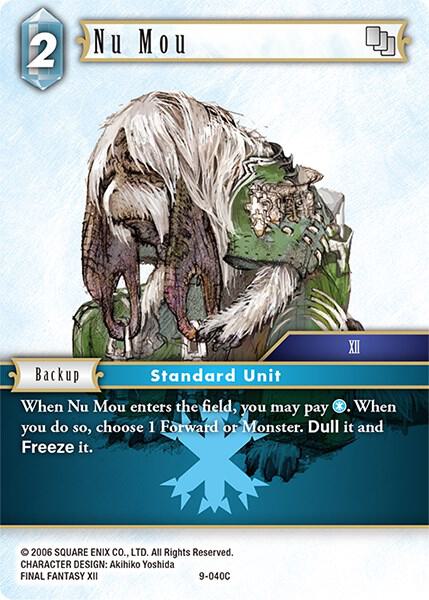 Nu Mou, Opus IX 9-040C