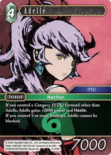 Adelle, Opus IX 9-042H