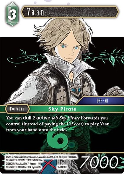 Vaan, Opus IX 9-043R