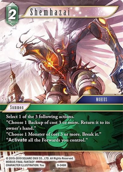 Shemhazai, Opus IX 9-046H
