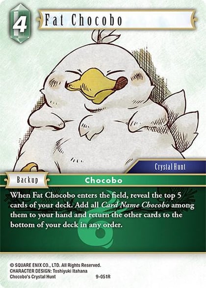 Fat Chocobo, Opus IX 9-051R