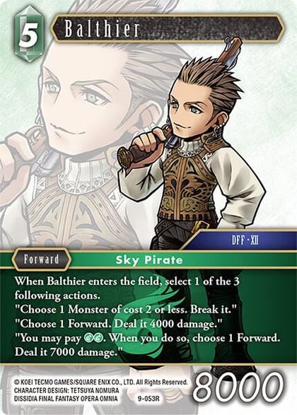 Balthier, Opus IX 9-053R