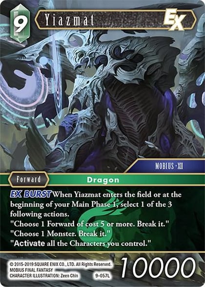 Yiazmat EX, Opus IX 9-057L
