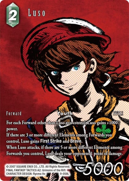 Luso (Full Art), Opus IX 9-058L
