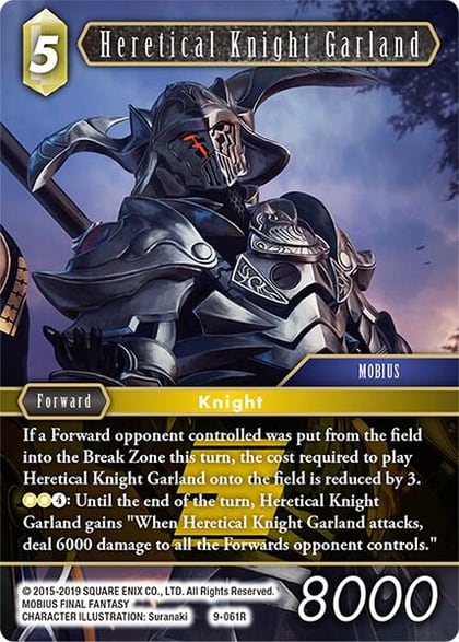 Heretical Knight Garland, Opus IX 9-061R