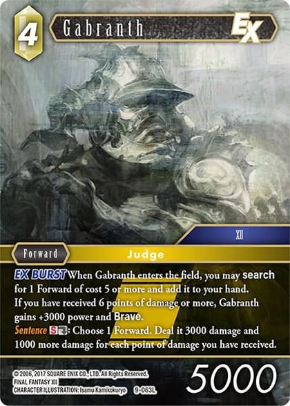 Gabranth EX, Opus IX 9-063L