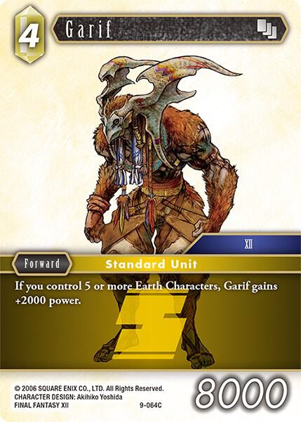 Garif, Opus IX 9-064C