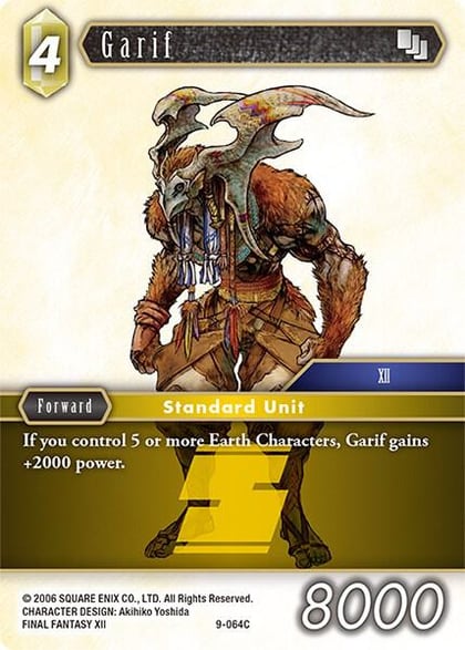Garif, Opus IX 9-064C