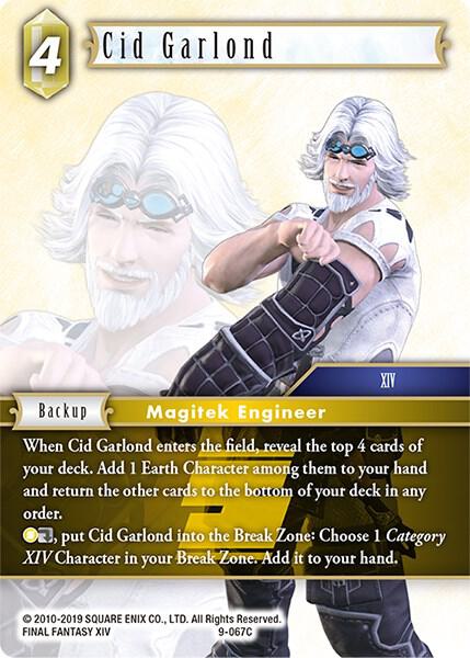 Cid Garlond, Opus IX 9-067C