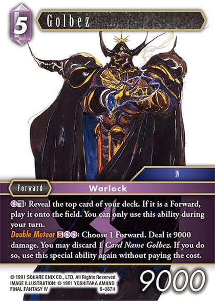 Golbez, Opus IX 9-087H